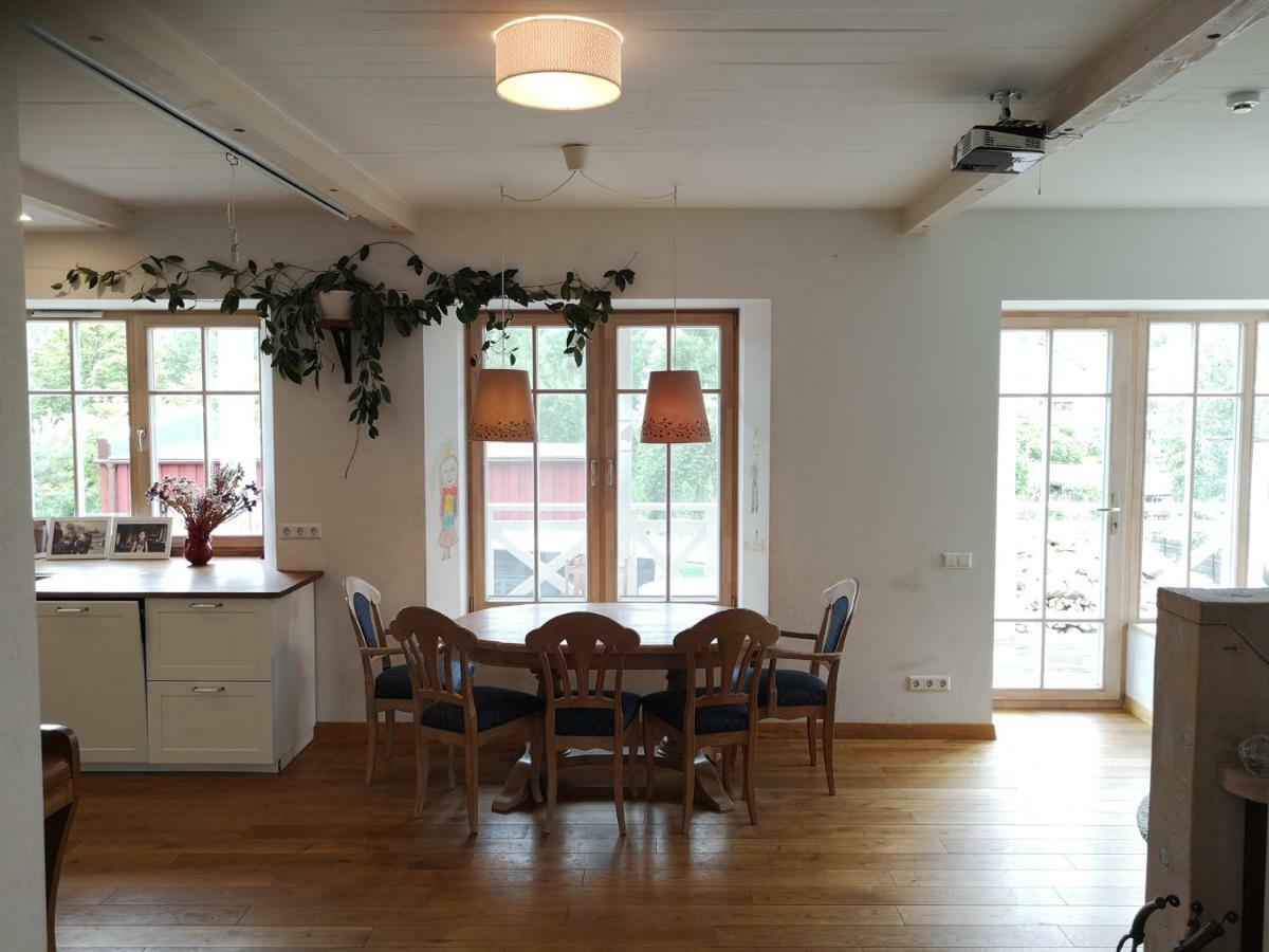 9 Min From Palanga! Luxury House On The River And Sauna Kretinga Extérieur photo
